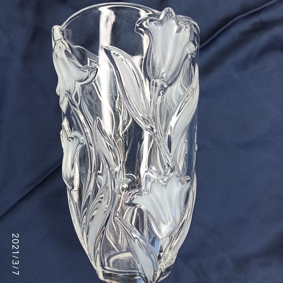 Other - Tulip Christal Vase White Clear
